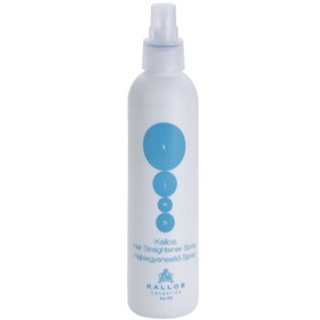Kallos KJMN Professional Straightener Spray spray pentru modelarea termica a parului - imagine 3